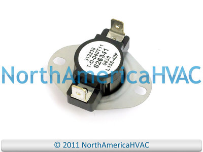 OEM Intertherm Nordyne Furnace Limit Switch 155 L155-40F Replaces