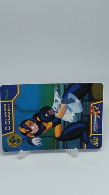 Mega Man X2 Rockman X2 Sonic Slicer Bandai Carddass No.51 Japanese