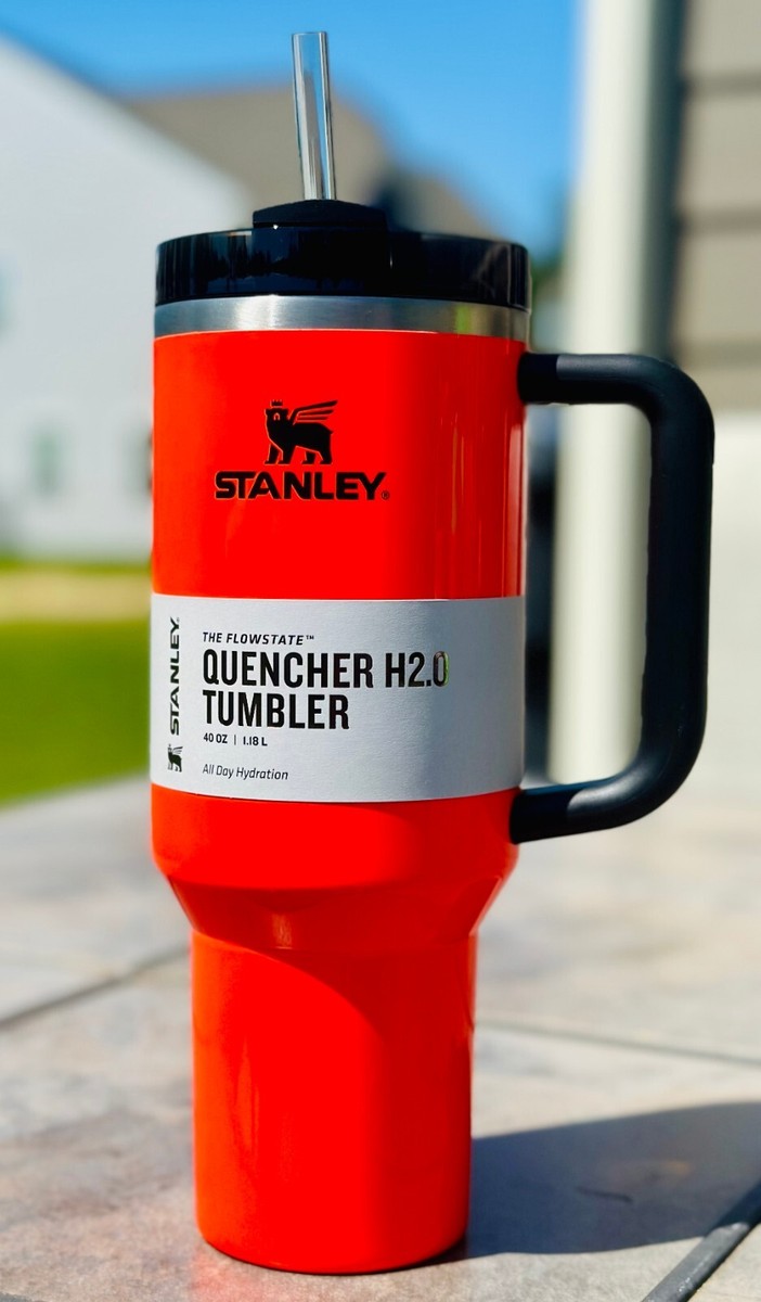 Brand New Stanley 40 oz Quencher H2.0 Tumbler w/box color NEON