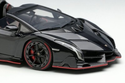 1/43 Make Up Eidolon Lamborghini Veneno Roadster 2015 Black w/ Box