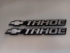 Chevy  2000-2006 Tahoe Front Door Tailgate Emblem Badge Logo Name 15707463