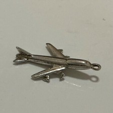 VTG Sterling Silver vintage airplane charm