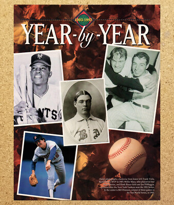 Frank Viola Willie Mays Hank Bauer Joe Dimaggio - Magazine Print Ads Poster 1993