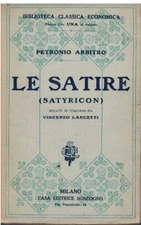 Petronio Arbitro-Le satire