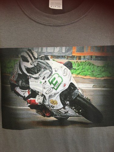SALE SAVE £5! EXCLUSIVE, Michael Dunlop 250cc NW200 racing t-shirt NOW ONLY £10! - Picture 2 of 6