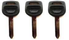 Ilco 1628-P Freightliner Truck Key Blanks w Plastic Head Made in USA - Pack of 3