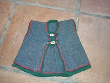Children's costume knit vest Janker sleeveless gray red green edelweiss size 98/104