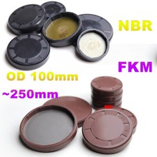 EAI VK Oil Seal EC End Caps FKM/NBR Rubber Cover OD 100 250mm for Gearbox/Motor