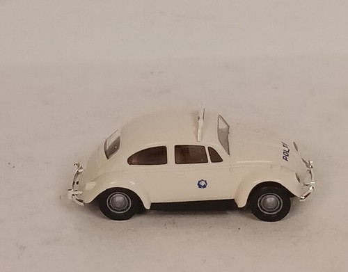Brekina Volkswagon VW Politie Beetle Kafer Diecast 1:87 Scale Vintage White - Picture 4 of 10