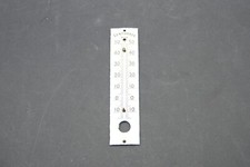 Antica Placca Smaltato / Scala Da Termometro Parete Pubblicità