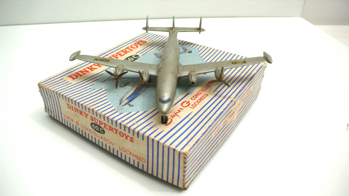 Dinky Supertoys Super Constellation Réf. 60C – Avion De Collection Boîte D'Origine