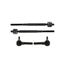 4 Pc Front Inner & Outer Tie Rod Ends for Town & Country Caravan Grand Caravan