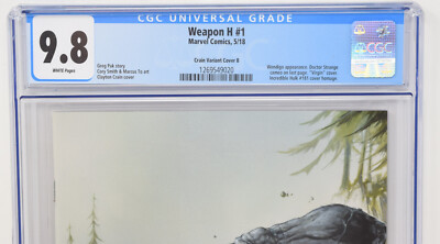 ハンス1 WEAPON H #1 CLAYTON CRAIN HULK 181 SECRET LIMITED VARIANT