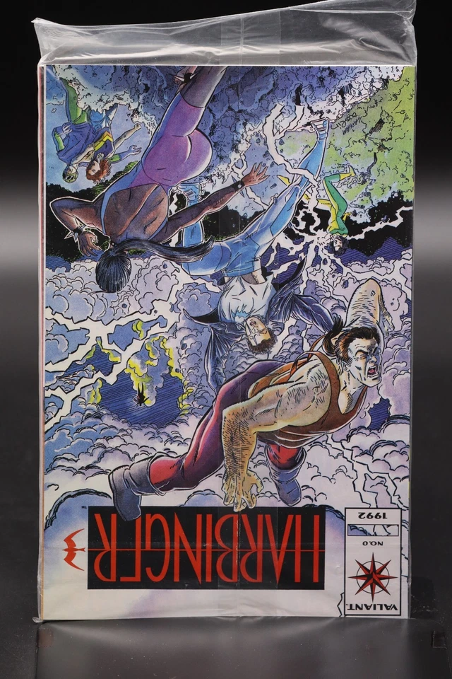 Harbinger Children of the Eighth Day (1992) TPB W/Harbinger #0 Still Sealed NM - Image 2 of 3