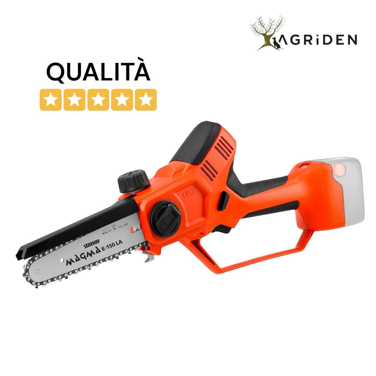 MOTOSEGA MAGMA E-150LA 21V STOCKER SENZA BATTERIE SENZA VALIGETTA - STOCKER