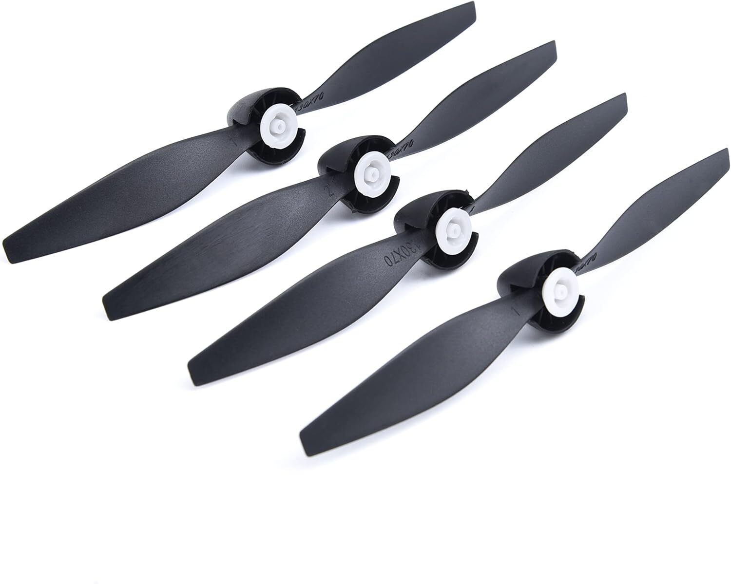RC Spare Propellers with Propeller Savers and Black for Tr-c385 Tr-c285g