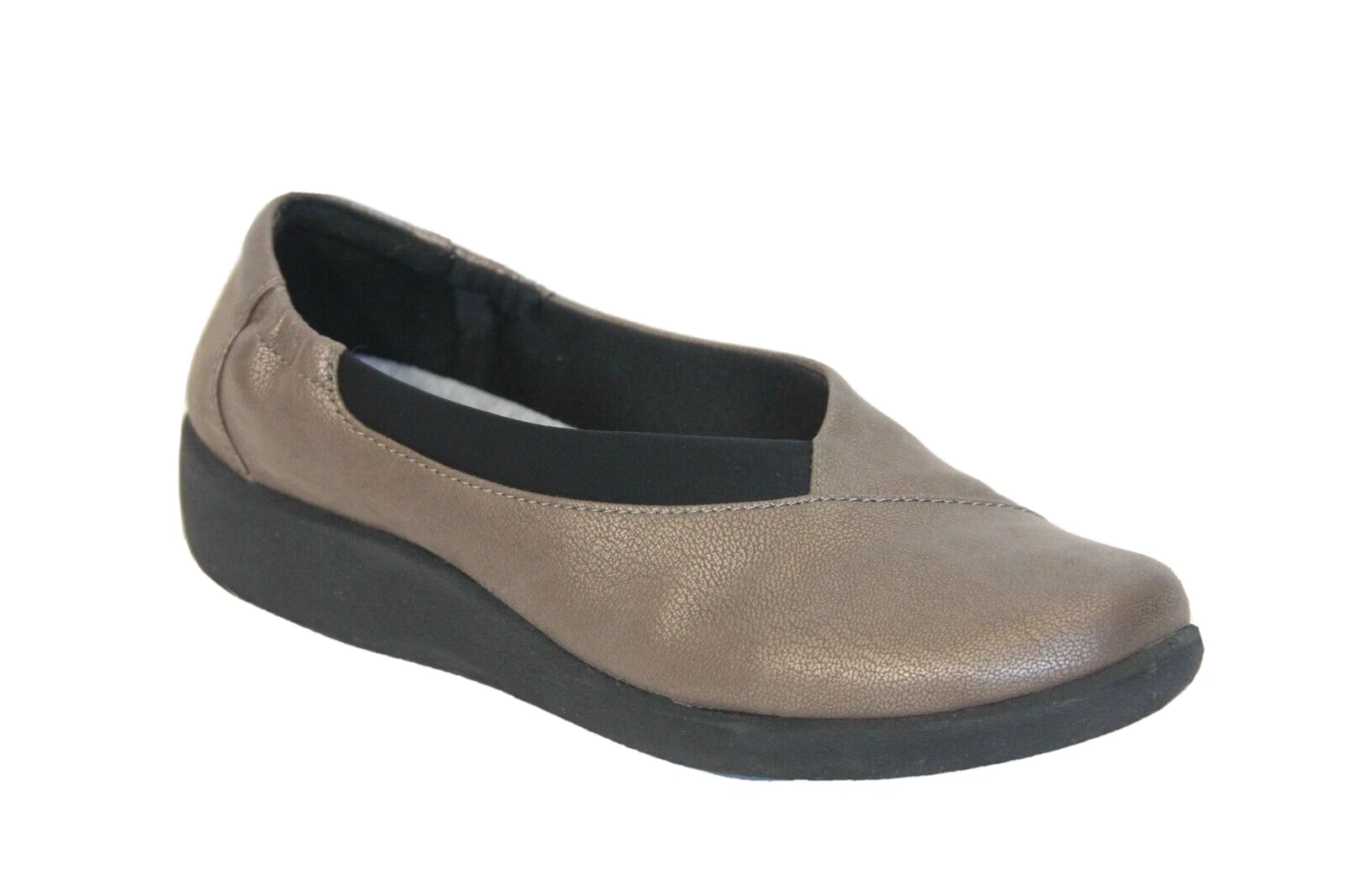 Scarpe mocassino Clarks Cloudsteppers slip on donna taglia 6 ecopelle Flat sillian