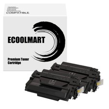 2BK Toner Cartridge replace for HP CE255A 55A Laserjet Enterprise P3015d P3015x