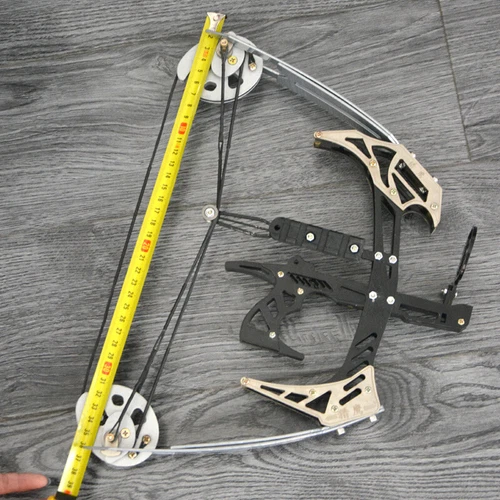 Archery Hunting 25lbs MINI Triangle Fishing Compound Bow Kit Arrows Right Hand - Picture 3 of 15