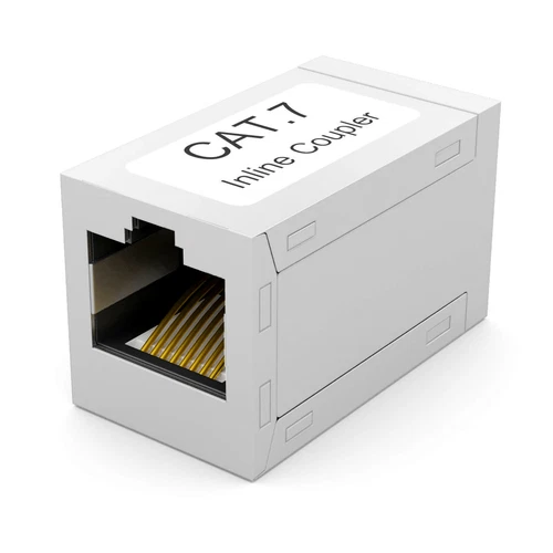CAT 7 Netzwerk RJ45 Verbinder für Patchkabel LAN Netzwerkkabel Kupplung DSL Netz