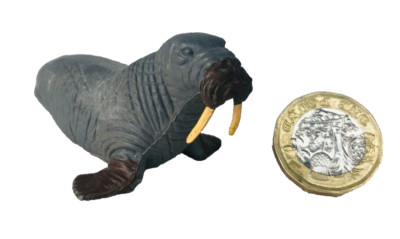 Spielzeug Tier Walross Seelöwe Britains Vintage ra