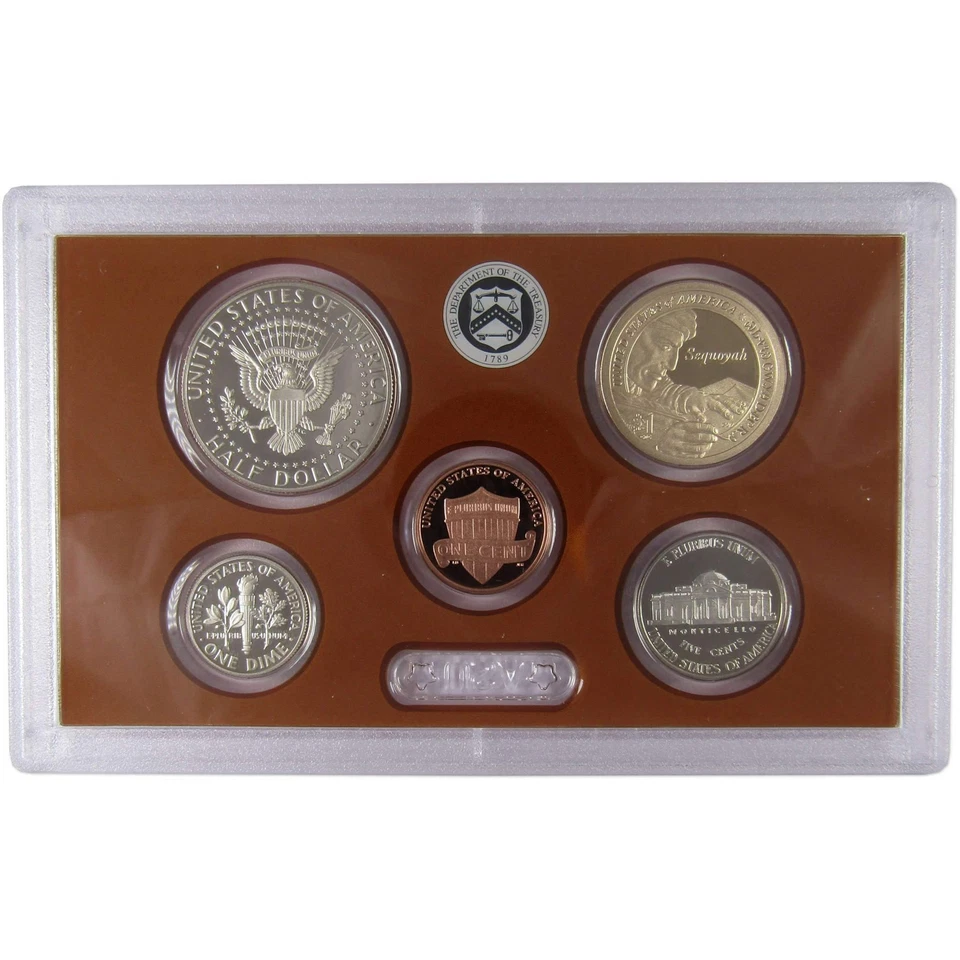 2017 Clad Proof Set U.S. Mint Original Government Packaging OGP COA - Image 3 of 4