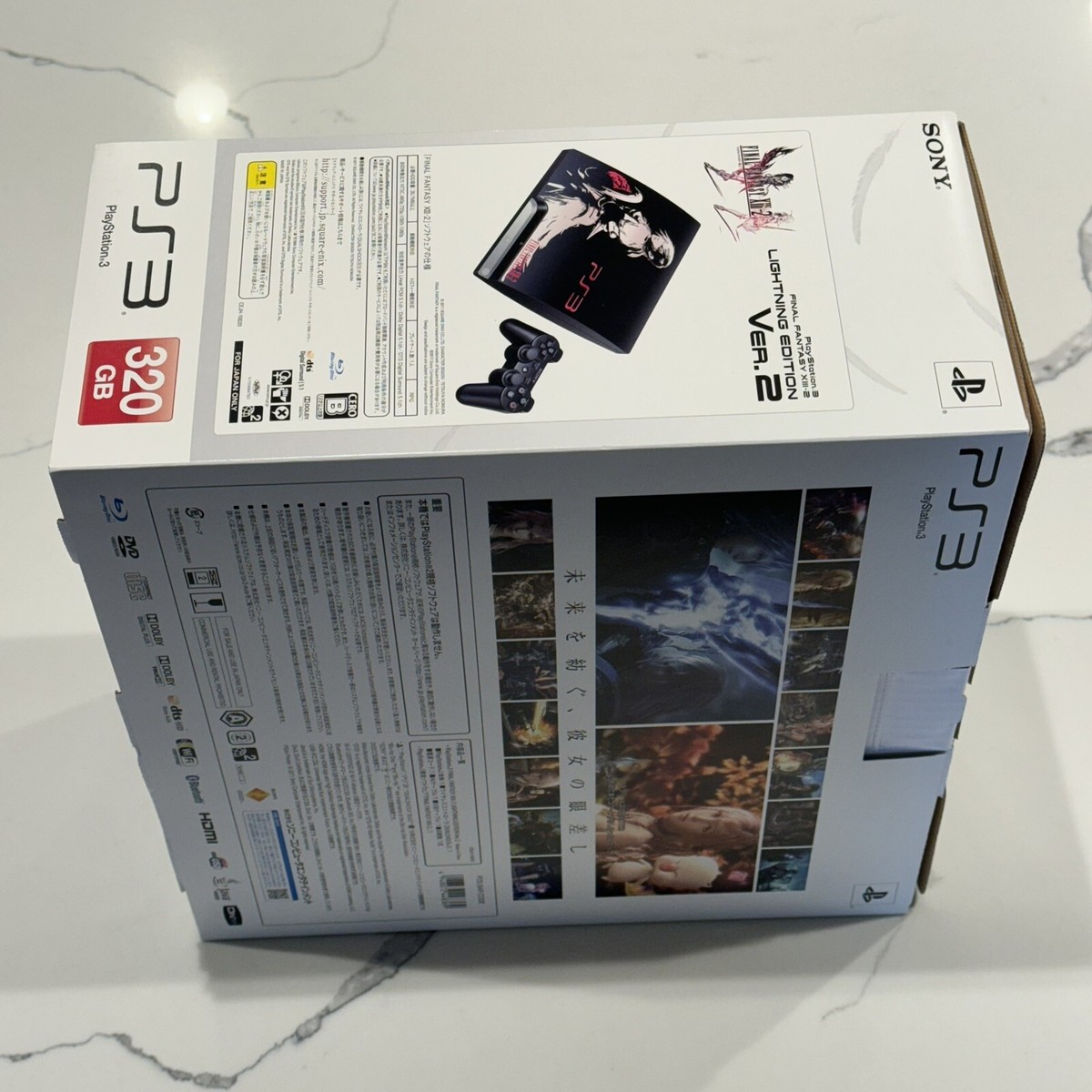 Final Fantasy XIII-2 Lightning Edition VER. 2 PS3 JP Console Final Fantasy XIII-2 Lightning Edition VER. 2 PS3 JP Console