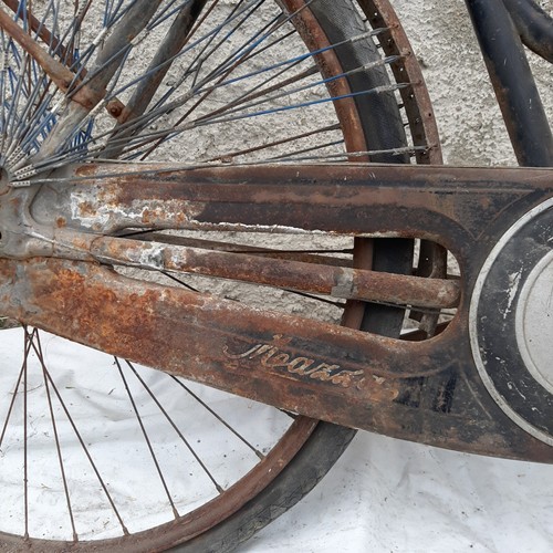 Bicicletta donna modello Meazza vintage anni 30/40 Sella originale in cuoio - Foto 9 di 10