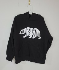 California Calistrong Bear hoodie Kids Boys Size Medium Black pullover