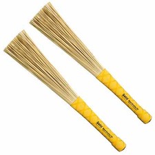 Griffige Kombi aus Jazzbesen & Rods von Sela, Strawbrushes 180, Made in Germany