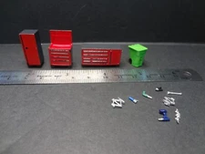 1:64 Scale Auto Repair Shop Workstation & tools Version 2 - Diorama Accessories