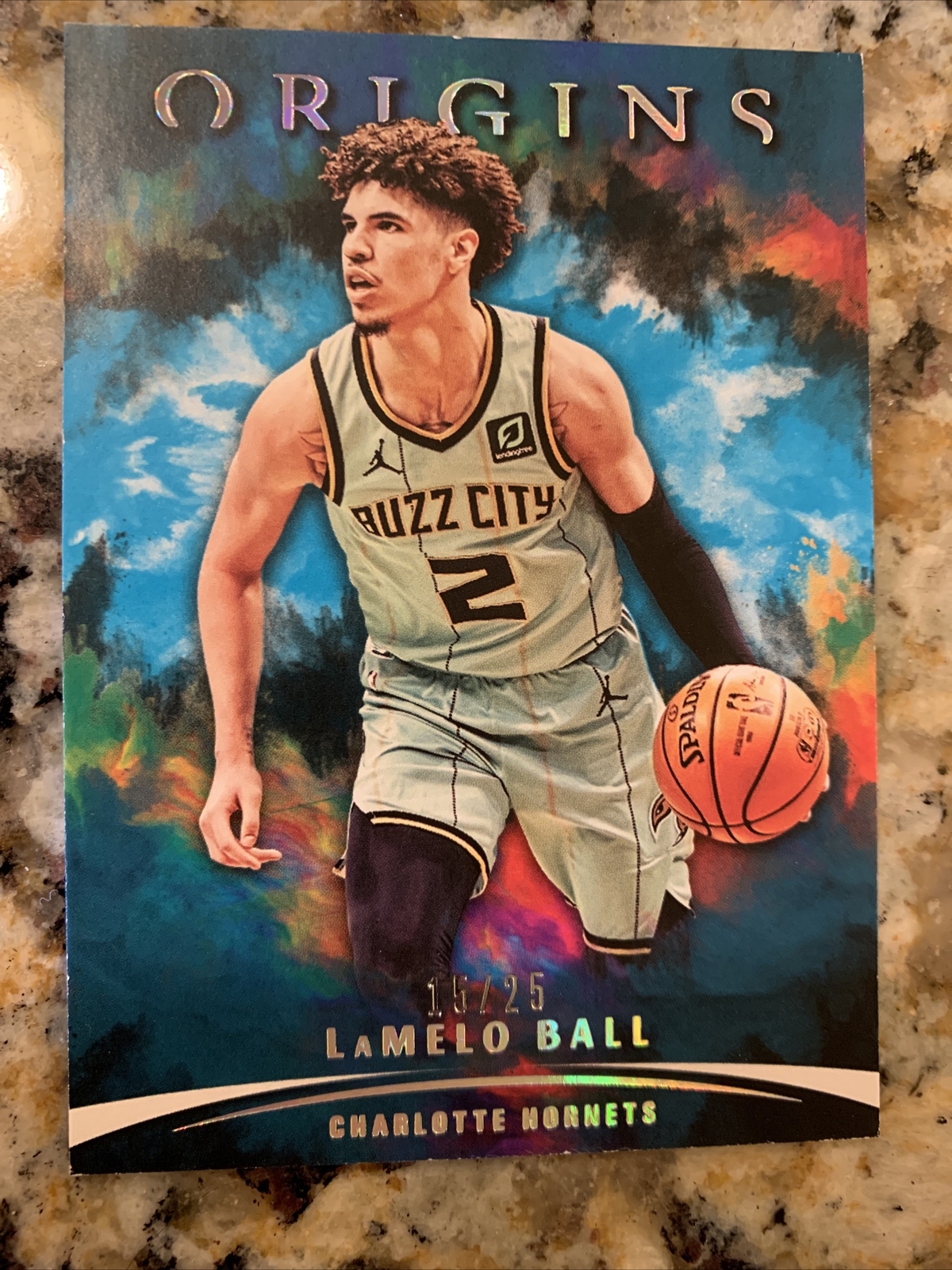 2021-22 Panini Origins LAMELO BALL Blue Parallel SP No 2 HORNETS 15/25 🔥🔥  | eBay