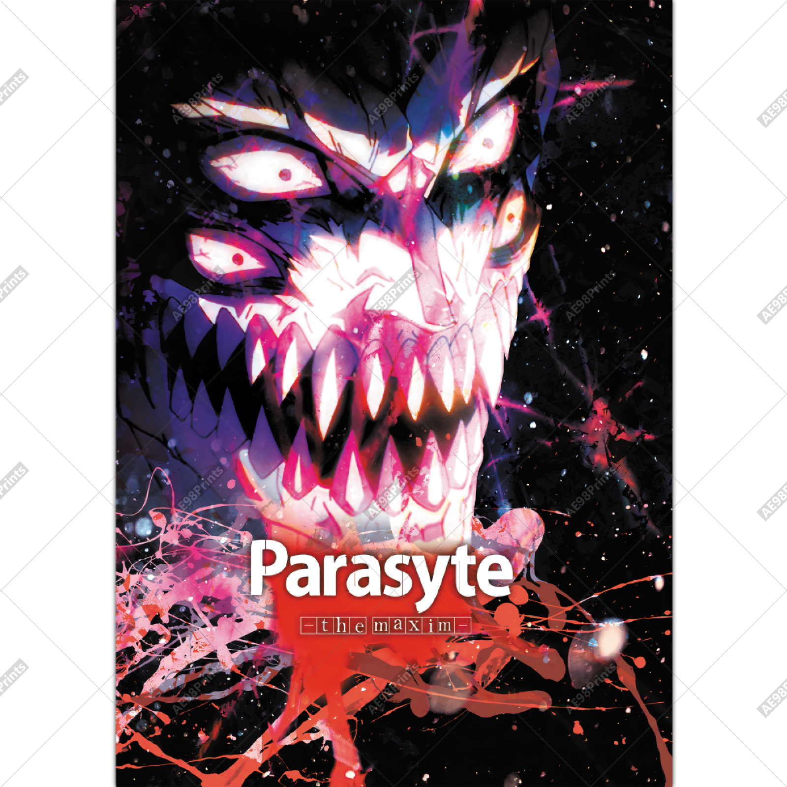 Anime Parasyte The Maxim Kiseijuu Sei No Kakuritsu Canvas Wall Art Print  Painting for Living Room Bedroom Decoration 40x60cm : : Home &  Kitchen