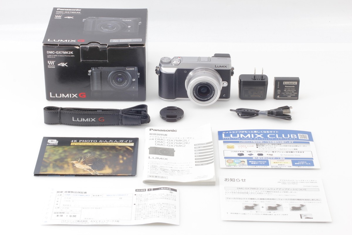 Top MINT in Box] Panasonic DMC-GX7MK2K-K GX80/GX85 Lumix G Vario 