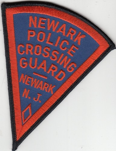 newark police crossing guard patch new jersey nj