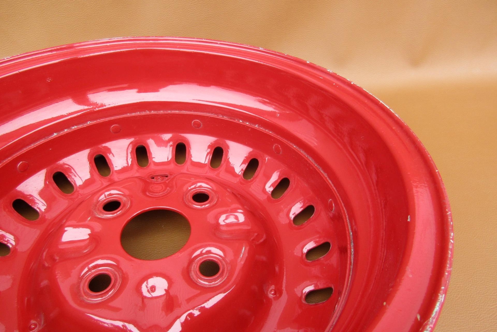 Maserati 3500 GT Nice Restored Original C. Borrani 16 x 5.00 Solid Wheel Rim