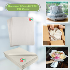 500 x Sheets of Newspaper Offcuts Packing Paper for Moving Gift Wrapping 20”x30”