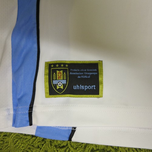 2005-2006 URUGUAY AWAY FOOTBALL SHIRT MATCH ISSUE (REVERSE) "22" M 8.5/10 - Picture 7 of 14