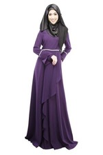 Women Dress Floor Length Evening Party Dress Ladies High Waist Pleated Dress