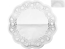 Pack Of 6 Cake Boards 40Cm White 4021 Rose Vacuvin