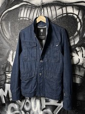 G Star RAW Vodan Worker Blazer Casual Denim Jacket Men  s Size XS