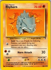Rhyhorn 90/110 Common Legendary Collection Pokemon Lightly Played on eBay