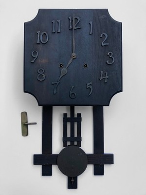 William L. Gilbert Eight Day Mission Strike Craftsman Wall Clock, c. 1920