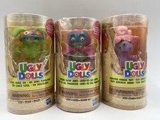 Ugly Dolls Lot of 3 Pancake Champ Jeero Mermaid Maiden Tray Cool Dude Ox