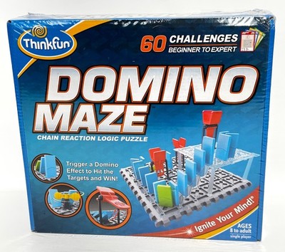 Domino Maze Chain Reaction Logic Puzzle Game ThinkFun 2019