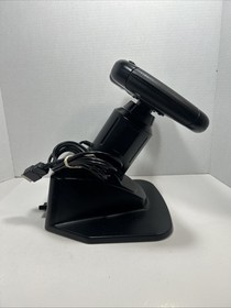 SEGA Saturn Arcade Racer Steering Wheel MK-80107 OEM Controller Tested Works