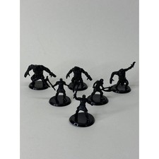 Magic The Gathering Arena of the Planeswalkers Board Game 6 Black Squad Figures