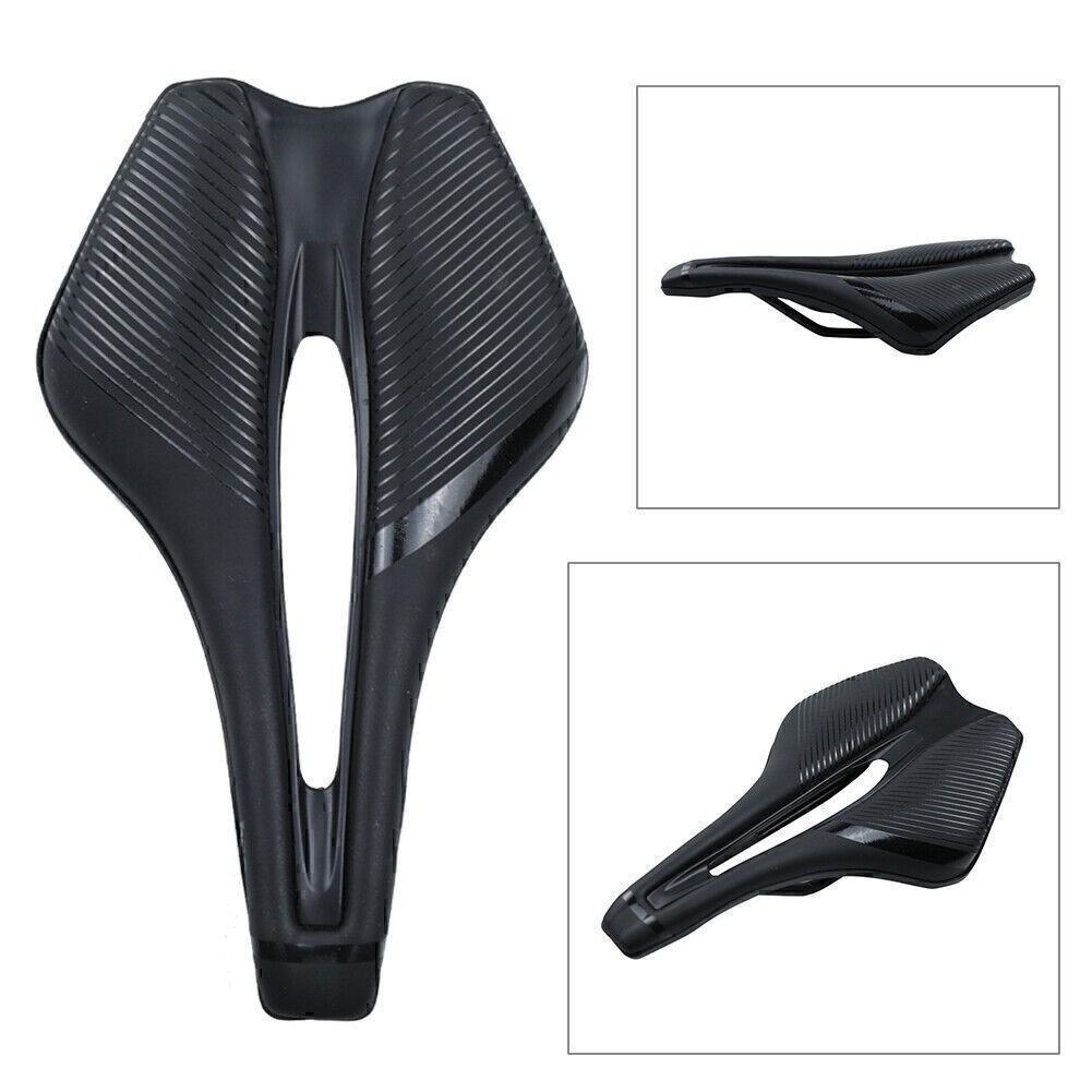 Racing Bicycle Cushion MTB Mountain Bike Road Bike Saddle PU Hollow Seat