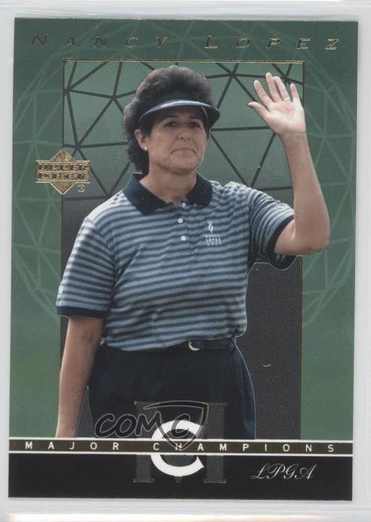2003 Upper Deck Major Champions Nancy Lopez #MC-9 Rookie RC 9bp