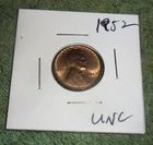 JB RFM 86450 Lincoln Wheat Cent 1952 UNC Condition